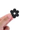 4/8pcs Garden Flag Rubber Stopper Stops And Clip Transparent Anti Wind