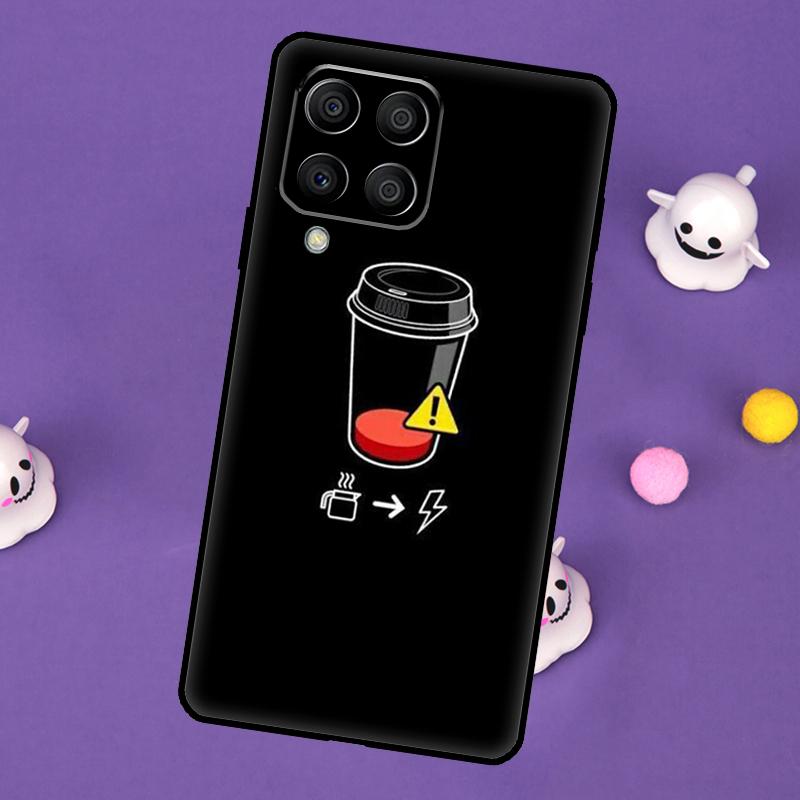 

frist coffee Cover For Samsung Galaxy M32 M52 M12 M13 M33 M23 M53 M15 M55 M31 M51 M14 M34 M54 M20 Case Samsung M11