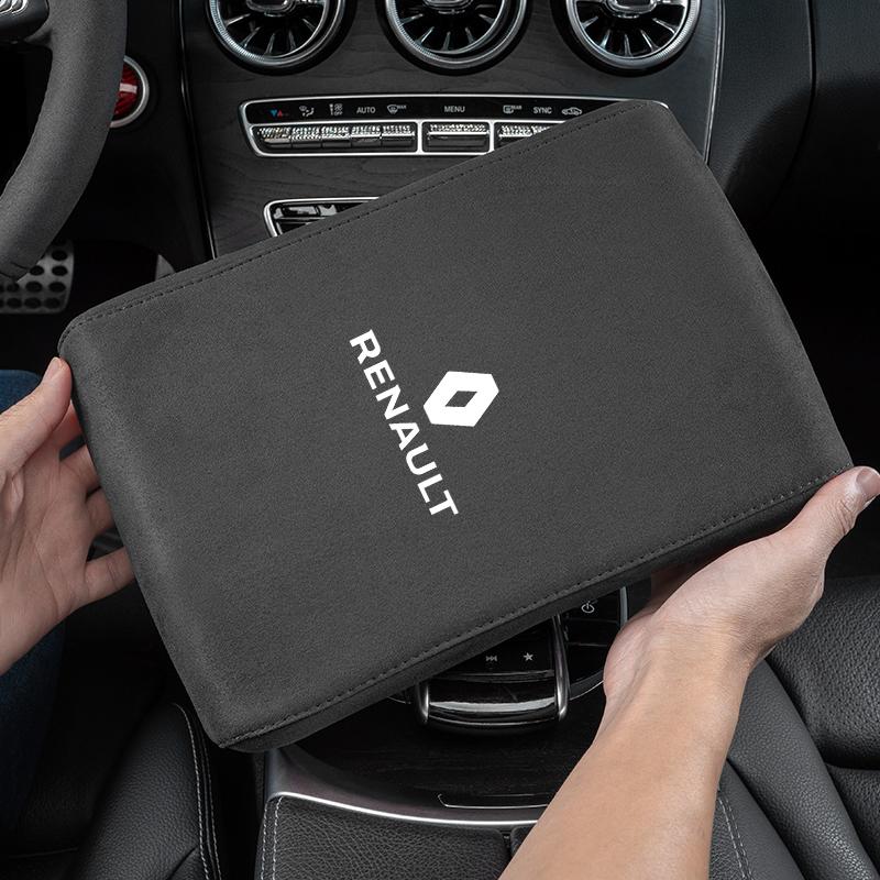 Hub Caps Car Armrest Cushion Memory Foam Arm Rest Soft Pad For Renault Clio Koleos QM6 Megane Espace Kadjar Captur Scenic Austra