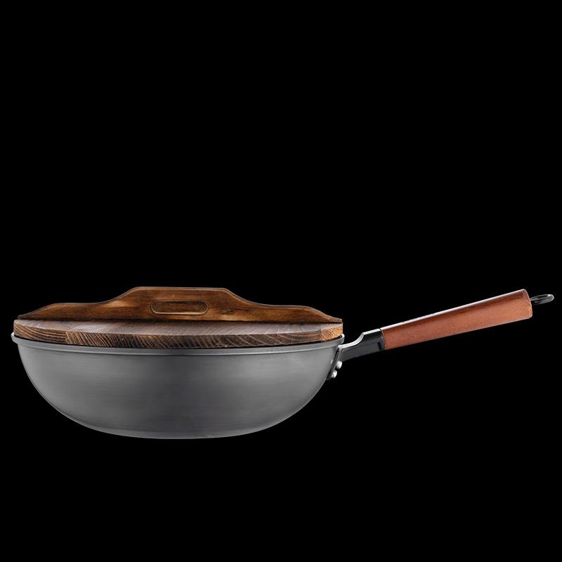 Debo Peter 32cm Wrought Iron Wok