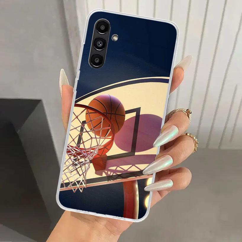 Basketball Basket Play Phone Case for Samsung Galaxy A16 A26 A36 A56 A15 A25 A35 A55 A14 A24 A34 A54 A13 A23 A33 A53 A05S A04S A