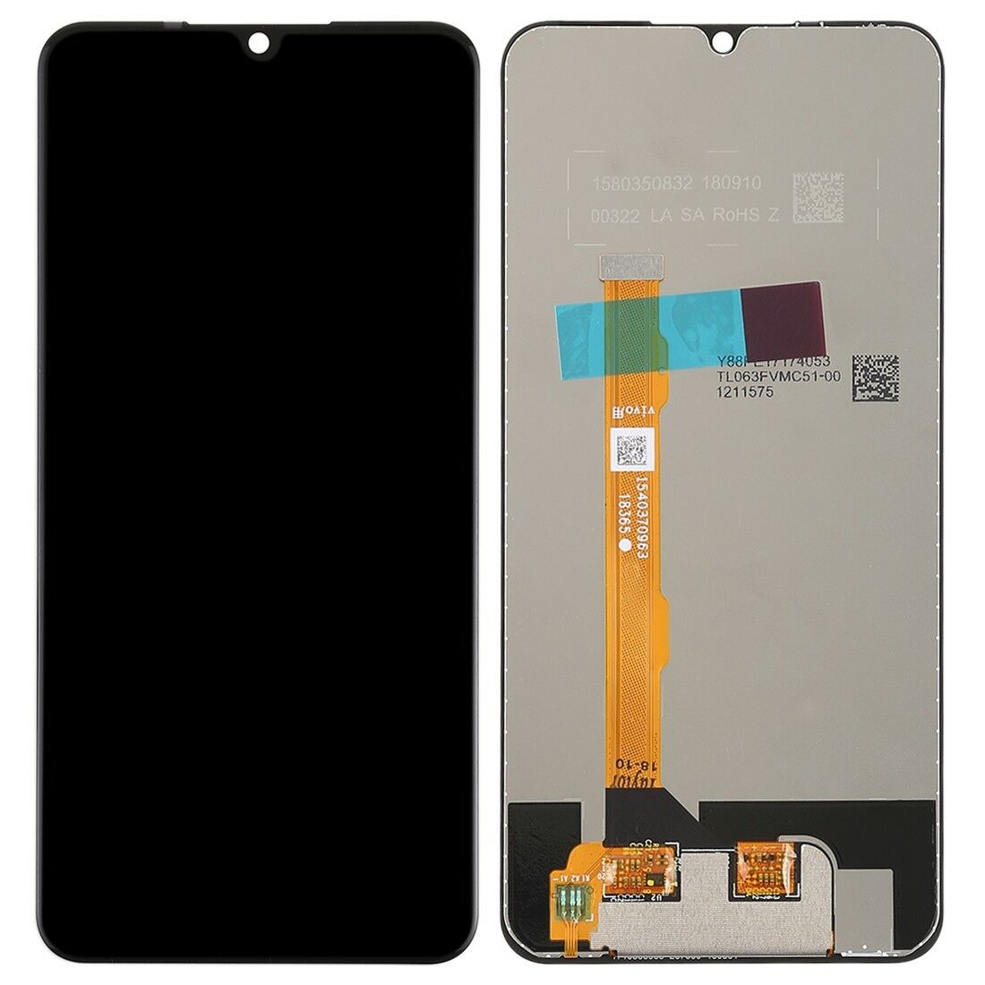 

For vivo Y97/Z3/Z3i/V11/V11i Grade C LCD Screen and Digitizer Assembly Replacement Part (without Logo) A
