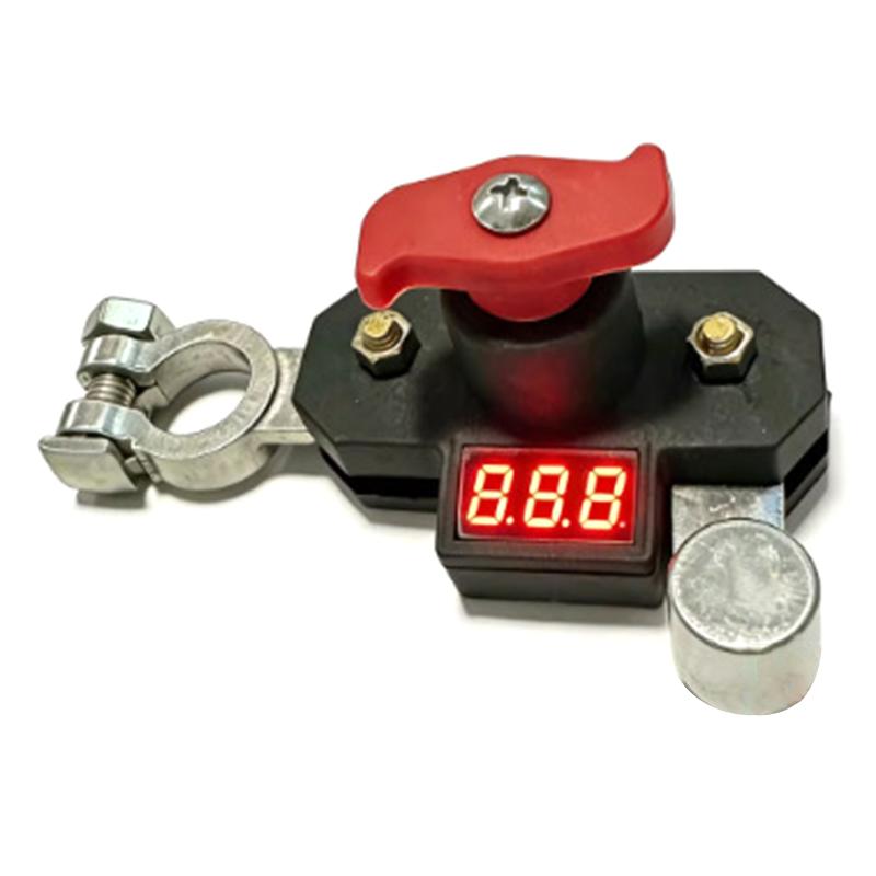 

1 шт. Двунаправленный соединитель с возможностью поворота, выключатель отключения питания с цифровым дисплеем, выключатель отключения автомобильного аккумулятора 12-24 В A3