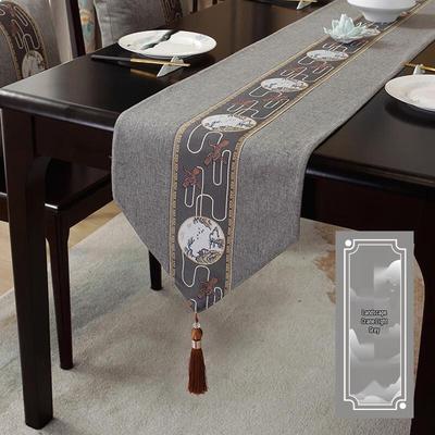 Zen Stil Wasserdichter Stoff Tischläufer für Teetisch