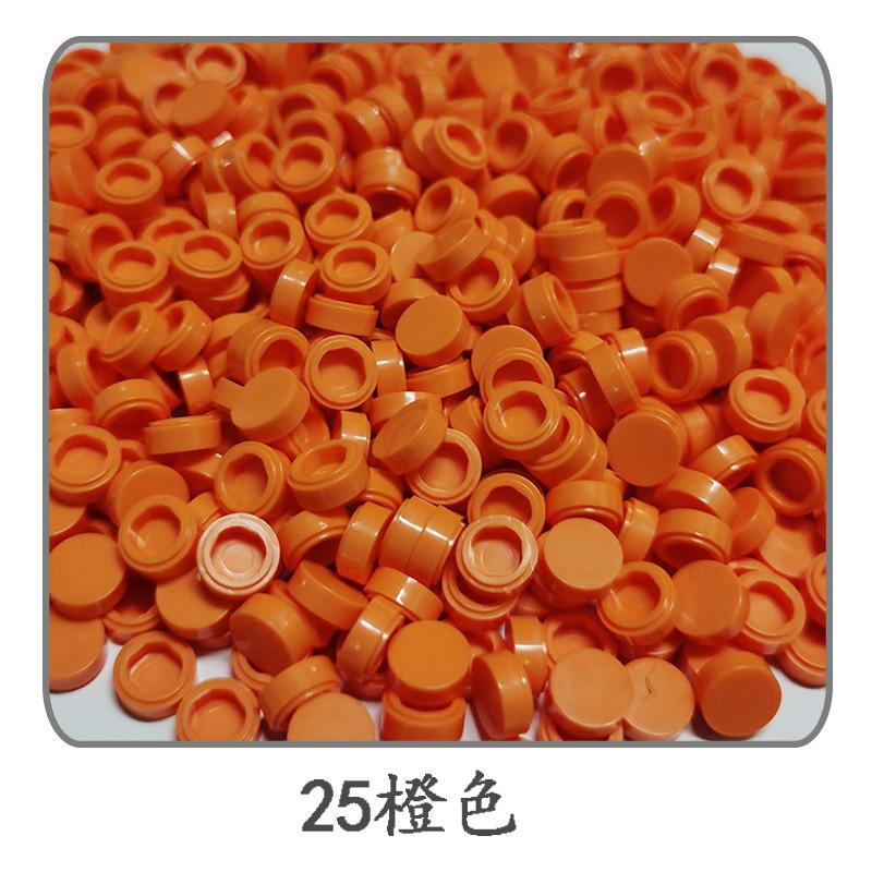 1000 stuks/partij Tegel 1x1 Rond 98138 Speciaal Blok Bouwsteen Kleine Deeltjes Stenen Onderdelen Compatibel met 98138 LOGO Speelgoed