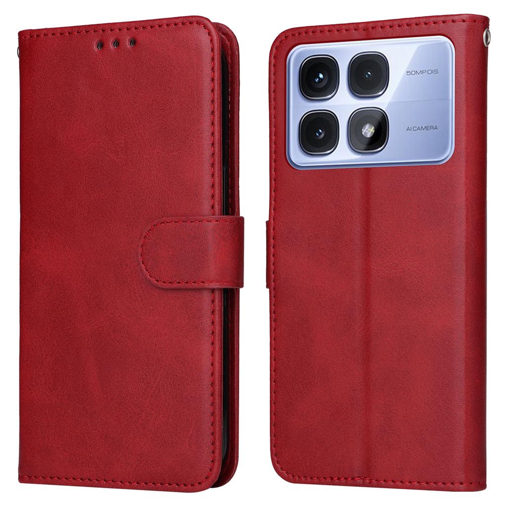 For Xiaomi Redmi K70 Ultra Case PU Leather Phone Cover with Cash/Card Slots