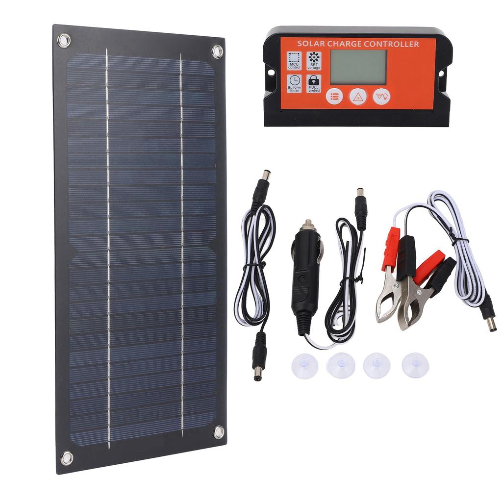 Solarmodul Tragbares Solar-Kit Monokristallines Silizium Umweltfreundlich für Wohnmobil