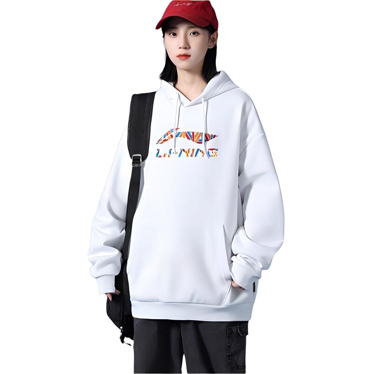 Li Ning Sweatshirts Unisex Hooded Moderate YWDU355-2