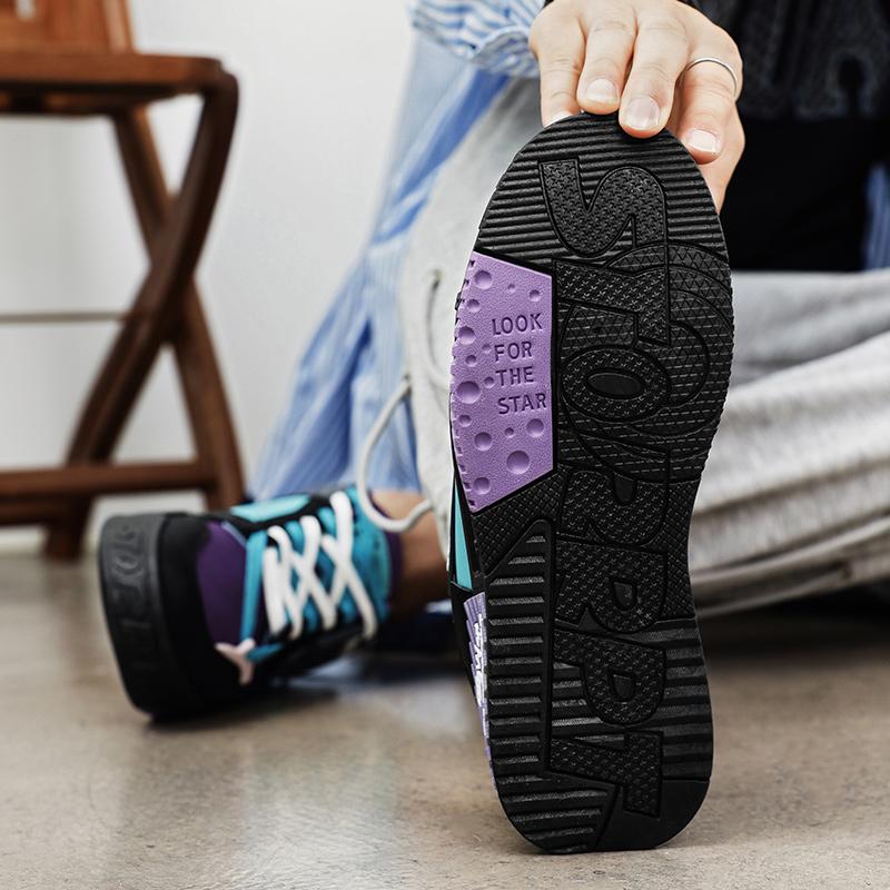 Lässige Sportschuhe für Herren, All-Match, verschleißfeste Herrenschuhe, modische Sport-Freizeit-Laufschuhe, Basketball-Schuhe, Board-Schuhe, Schnür-Sneakers