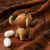 Silk Handmade Little Elephant Charm Pendant - Cute Gift for Friends