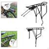 Hinterer Gepäckträger Fahrrad Fracht Gepäckträger Gepäcktaschenhalter Eisenstruktur Geeignet für Reisen