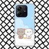 Cute Peach Goma Cat Phone Case for Xiaomi Redmi Note 15 14 14S 13 12 12S 11 Pro Plus 11E 11T 11S 10S 5G Soft Cover Fundas Redmi