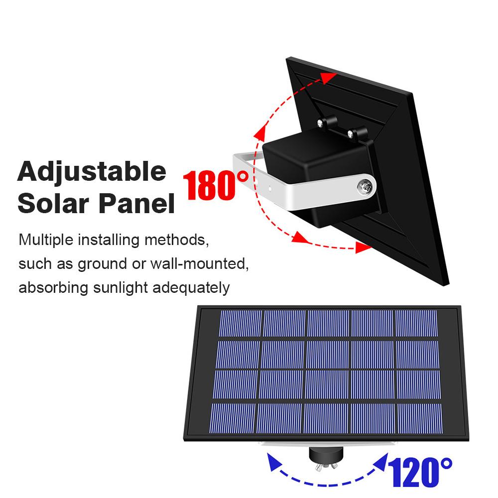 Solar Pendant Light 4-head Outdoor Waterproof Solar Powered Shed Lights Rechargeable LED Ceiling