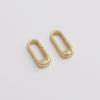 14K Gold-Filled Oval O-Ring Clasp for DIY Bracelets & Necklaces