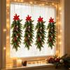 Hanging Ornament Christmas Swag Red Berries Christmas Red Berry Garland  Winter Holiday