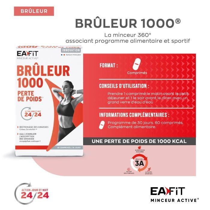 Eafit Fatburner 1000 Gewichtsverlust 60 Tabletten