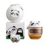Green Bamboo Panda Portable Ceramic Travel Tea Set