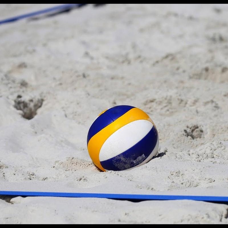 Professional Outdoor Volleyballs Courts Marker Regulable Boundaries Line With Sand Anchors Net Bag Official Size