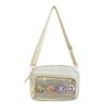 Cute Kawaii Ita Bag For Girls Versatile Single Shoulder Crossbody Backpack Simple Casual Doll Display Purse