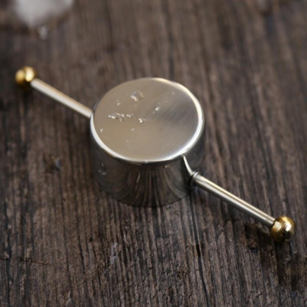 Stainless Steel Cocktail Jigger 30ml Double Bead Design Precision Mixing Tool Professional Long Rod Bartender Measuring Tools