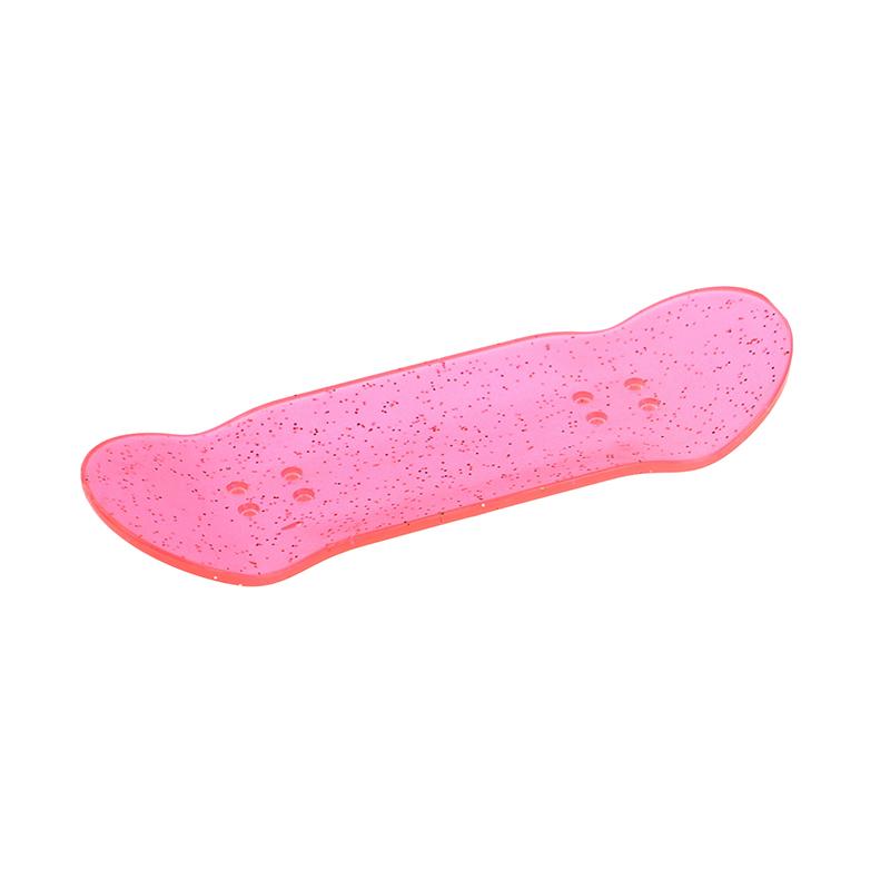 Mini Glow In Dark Finger Skateboard Luminous Fingerboard Deck Toy Kids Stress Relief Toys For Adult Children Gifts