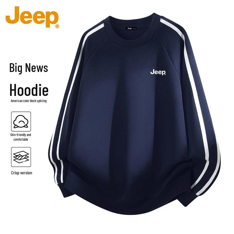 JEEP Men's American Heavyweight Pullover Sweatshirt
