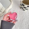 Solid Color Glass Love Cell Phone Airbag Holder Magnetic Removable Desktop Support Portable Retractable Cell Phone Holder
