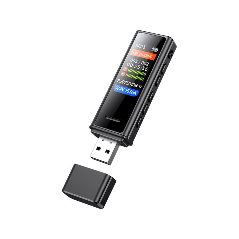 

USB Pocket Voice Activated Recorder MP3 Music Player Professional Noise Cancellation Digital Sound Record Device 1