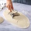 Practical Stainless Steel Dough Press Durable Dough Circle Roller Easy To Use Dough Cutter  Home