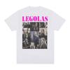 Legolas Vintage Collage Graphic T-shirt Women Clothing High Quality Streetwear T Shirt Tops Loose Cotton T-shirts