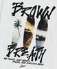 BROWNBREATH Brown Breath Surf Tee - White