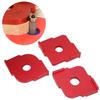 3Pcs Corner Radius QuickJig Woodworking Semicircle Positioning Template Trimming Tool
