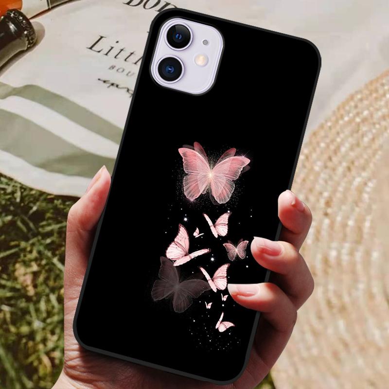 For Apple iPhone 12 pro max Case Silicon Back Cover Phone Case For iPhone 12 Mini pro Max 12Pro Soft Case luxury Fundas Cases
