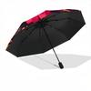 1pc Floral Mandala Automatic Open/close Umbrella, 8-Rib sturdy structure, Auto Folding/Opening, Portable Travel Umbrella for Women,069