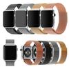 Pulseira Metálica Magnética 3D para iWatch 38mm 40mm 41mm com Fecho Magnético Contínuo para Uso no Escritório