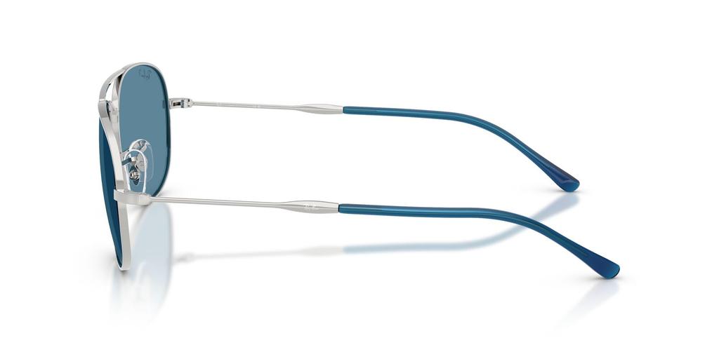 sunglasses 0RB3735 BAIN BRIDGE SILVER POLAR BLUE 60mm Polarized Ray-Ban (Silver/Blue) 003/S260