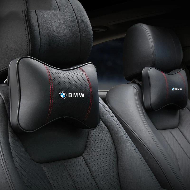 Car Seat Neck Pillow Headrest Rest Cushion Seat Belt Shoulder Pads Hat For BMW X1 X2 X3 X4 X5 X6 X7 GT E53 E70 E71 F25 E84 M cycr35