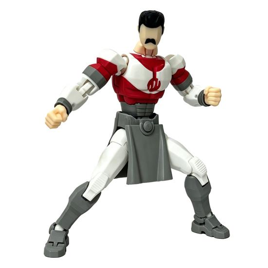 Yousheng 3D Printed Action Figure, DIY Posable Cartoon Character Model, Multi-Jointed Movable Dummy Decoration, Collectible Gift for Animation Lovers
