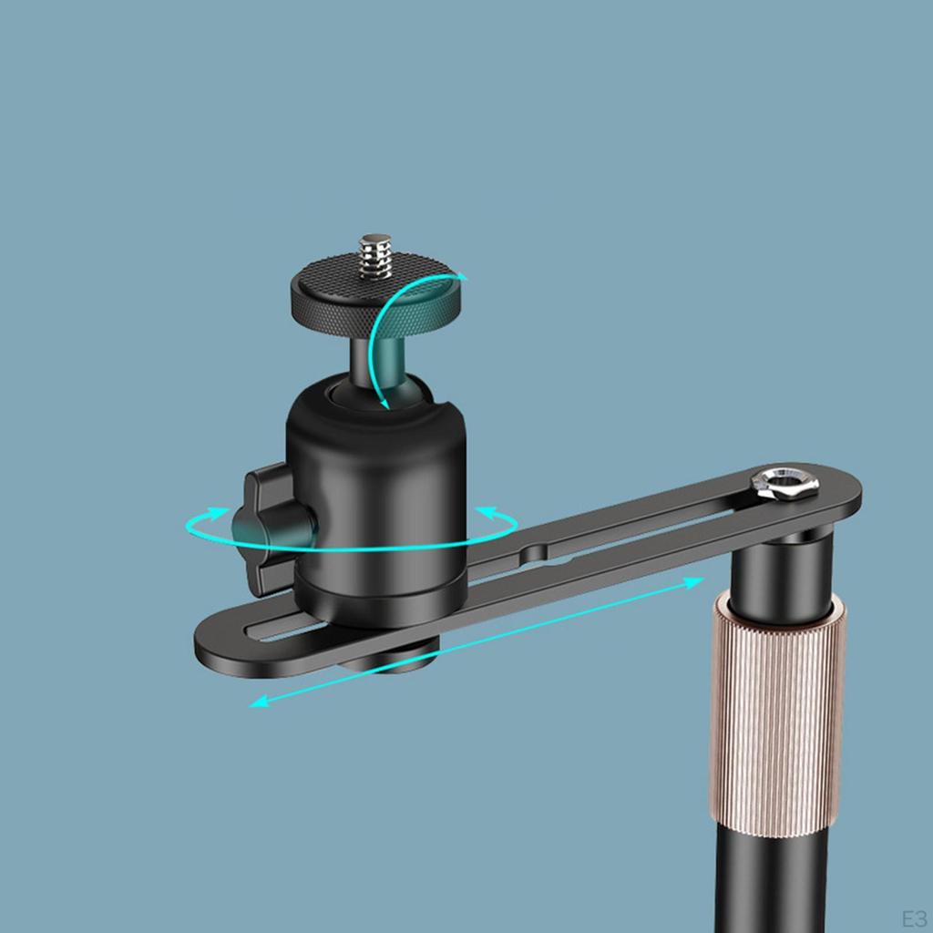 Projector Stand Adjustable Height with Metal Tray Iron Mount Base Bracket Holder