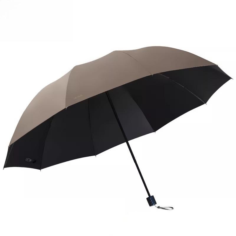 Large Folding Umbrella for Two or Three People with Sun Protection and Anti-UV Features