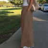 Women Casual Ankle-Length Pants Loose Hot Pants Cotton And Linen Long Trousers