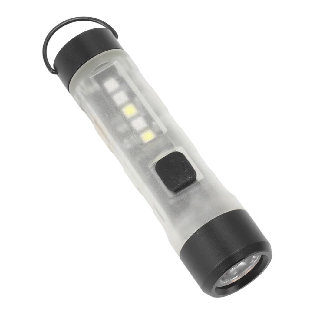 700 Lumen Schlüsselanhänger-Taschenlampe LED Mini-Taschenlampe mit Typ-C-Ladeanschluss für Nachtcamping