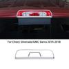Chrome Rear 3rd Third High Brake Light Cover For Chevy SilveradoSierra 2014-18