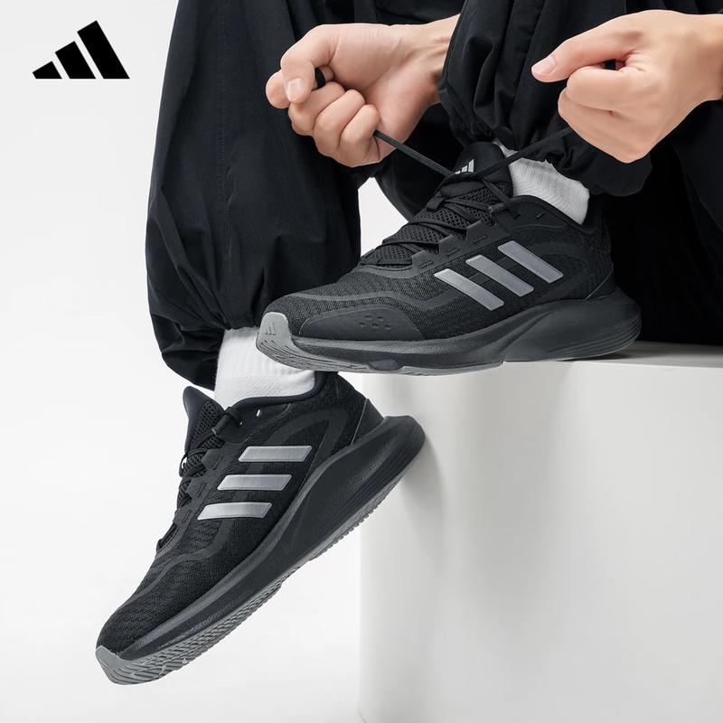 Adidas Men's Black Warrior Lightweight Running & Casual Shoes