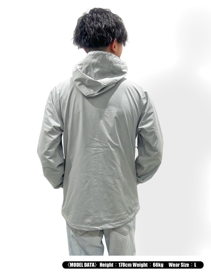Columbia Earth Explorer II Shell Waterproof Size L Men's Jacket, Gray, (WE3171-039)