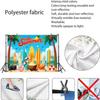 2D Printing Hello Summer Beach Backdrop for Kids & Studio Shoots