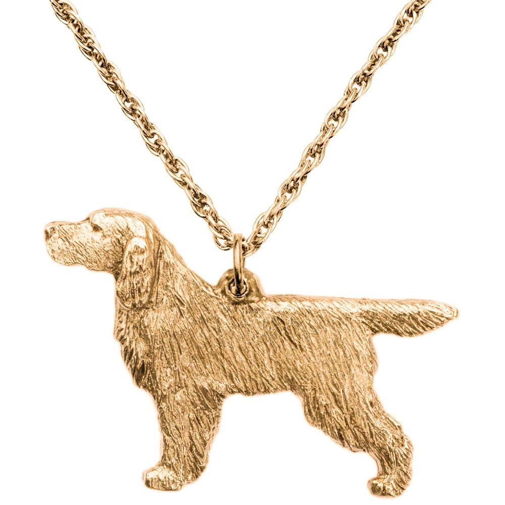 Gordon Setter British-made Art Dog Pendant Necklace Collection