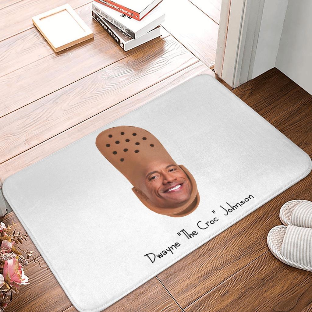 Dwayne The Rock Johnson Meme Doormat Mat Anti-Slip  Bathroom Kitchen Bedroom Rug Carpet 40*60cm