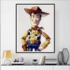 Disney 5D DIY Diamond Painting Decorations Woody Watercolor Character Illustrations From Toy Story Diamond Embroidery RhinestoneCrossStitchSetHandmade