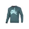 Sweatshirts Men's Green Crew Neck Thickened Regular BV6007-303